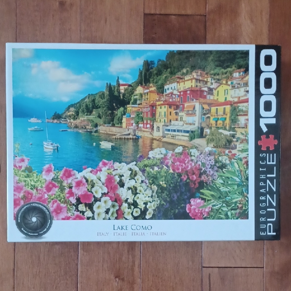 🧩Lake Como 1000 Piece Puzzle (-1)